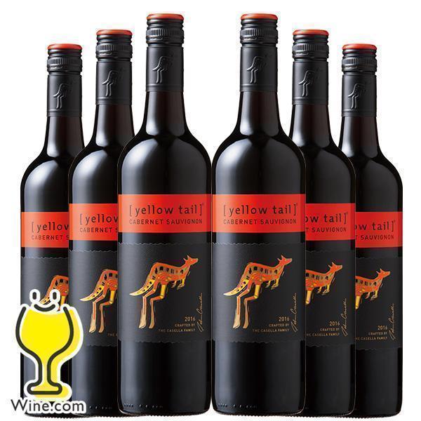 赤ワイン wine 送料無料 イエローテイル カベルネ・ソーヴィニヨン 750ml×1ケース/6本(...