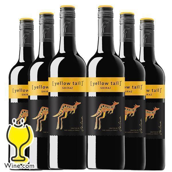 赤ワイン wine 送料無料 イエローテイル シラーズ 750ml×1ケース/6本(006)『OMS...