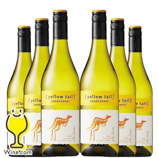 白ワイン wine 送料無料 イエローテイル シャルドネ 750ml×1ケース/6本(006)『OM...