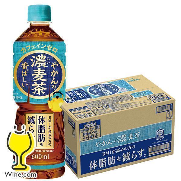 むぎ茶 濃いめの麦茶 ペットボトル 送料無料 コカ・コーラ やかんの濃い麦茶 from 爽健美茶 6...