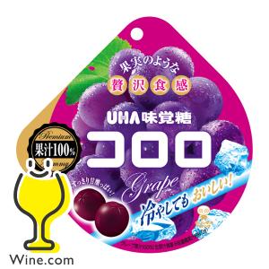 グミ キャンディ お菓子 UHA味覚糖 コロロ グレープ 48g×1個｜wine-com