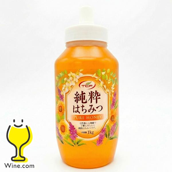 ハチミツ 蜂蜜 送料無料 天長食品 TCF 純粋はちみつ 1kg×1ケース/12個(012)『OMS...