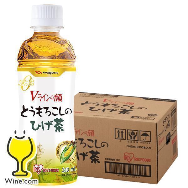 トウモロコシのひげ茶 送料無料 アイリスフーズ とうもろこしのひげ茶 340ml×1ケース/20本(...