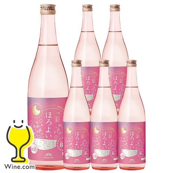 日本酒 送料無料 菊正宗 ほろよい ALC.8% 720ml×1ケース/6本(006)『FSH』