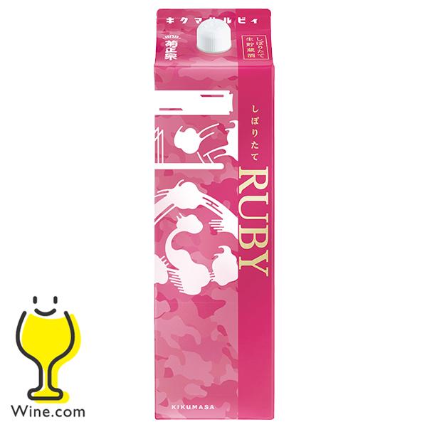 1.8Lパック 日本酒 菊正宗 しぼりたてギンルビィ 1800ml×1本『FSH』