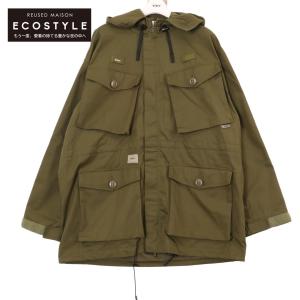 WTAPS ダブルタップス 2BRDT-JKM03 23AW カーキ ミリタリージャケット カーキ 04 ジャケット ポリエステル メンズ 中古｜wine-king