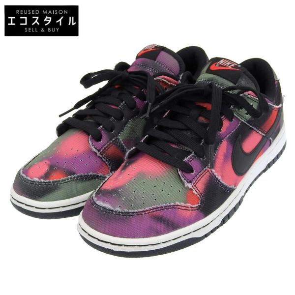 未使用 NIKE ナイキ Dunk Low Graffiti シューズ メンズ BLACK×BLAC...