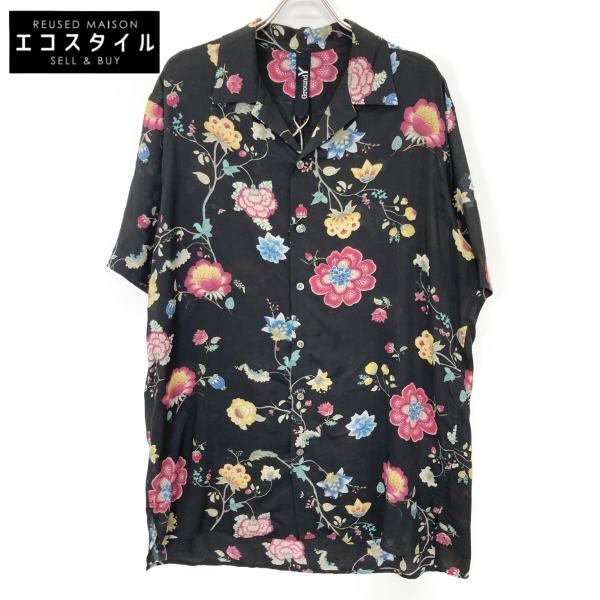 Ground Y グラウンドワイ GP-B25-206-3 25SS  RAYON PRINT CH...