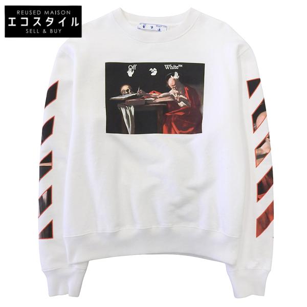 OFF-WHITE オフホワイト CARAVAGGIO SLIM CREWNECK トップス メンズ...