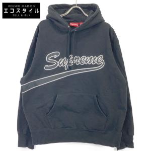 Supreme シュプリーム 21FW ブラック TAIL フーテッドパーカ ブラック L トップス コットン メンズ 中古