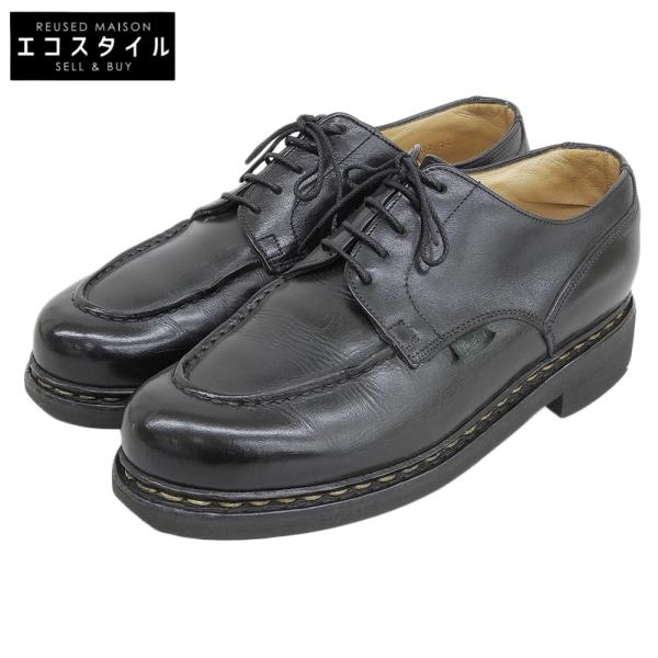 Paraboot パラブーツ シャンボード Uチップ ドレスシューズ メンズ 黒 ブラック 6 1/...