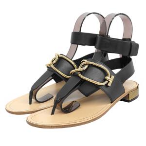 新品同様 TODS トッズ トングサンダル シ...の詳細画像1