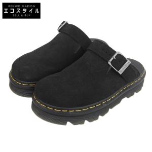 Dr.Martens ドクターマーチン ZEBZAG スエード スリングバック ミュール レディース ブラック 5
