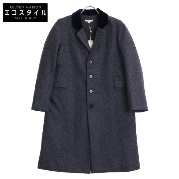 CARAMEL キャラメル グレー BOREAS COAT グレー 12Y コート ウール キッズ ...