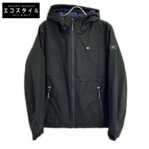 TOMMYHILFIGER トミーヒルフィガー 1522351 ブラック 中綿 マウンテンパーカー ブラック S トップス ポリエステル メンズ 中古