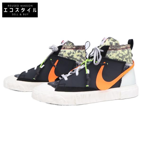 美品 NIKE ナイキ CZ3589-001 BLAZER MID/READYMADE ブレイザー ...
