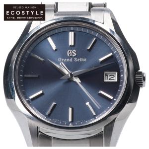 Grand Seiko グランドセイコー SBGV235 ヘリテージコレクション ネイビー文字盤 クオーツ 腕時計 シルバー/ネイビー メンズ｜wine-king