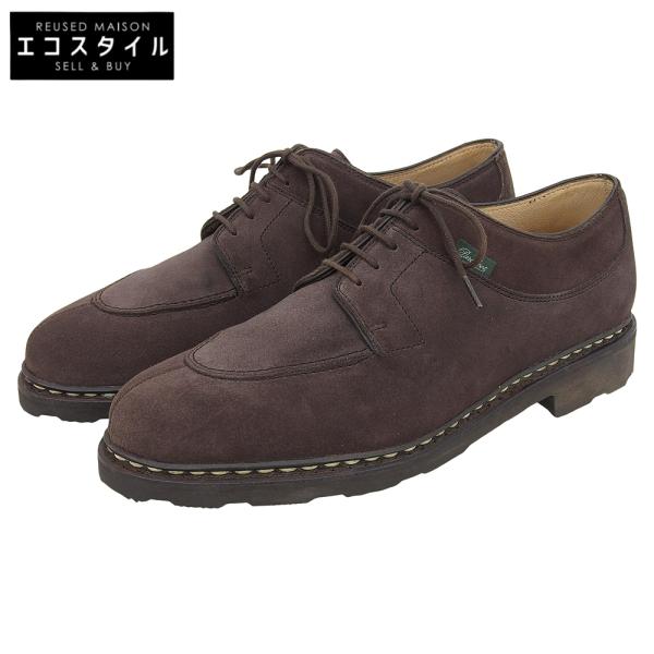 美品 Paraboot パラブーツ アヴィニョン Uチップ シューズ VEL CONGO メンズ ブ...