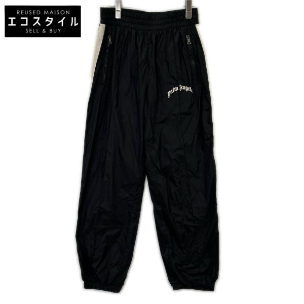 Palm Angels パームエンジェルス PMCA179S25FAB001 ブラック カーブロゴ ...