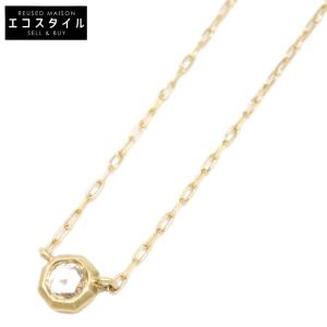 hum ハム K18 0.08 ローズカットダイヤモンド ネックレス レディース