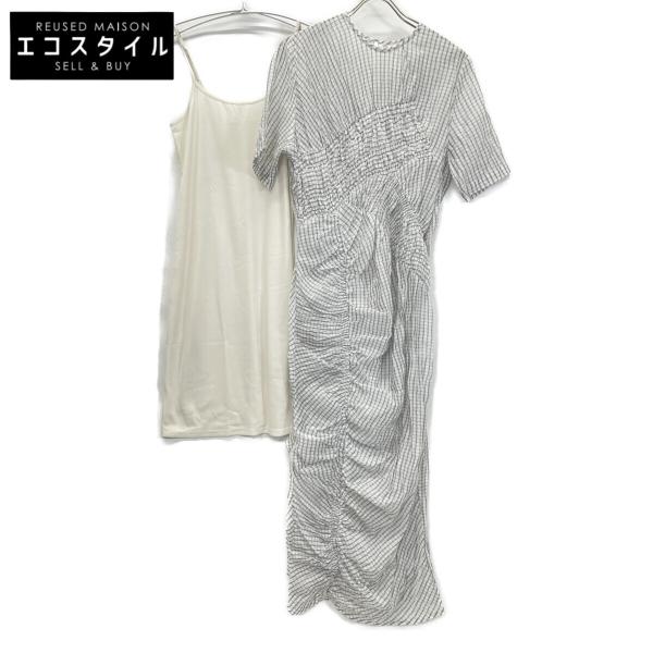 CLANE クラネ 25SS 18112-5182 MIX RANDOM SHIRRING ONEP...