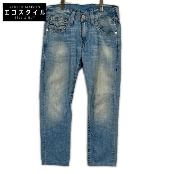 TRUE RELIGION トゥルーレリジョン ブルー スキニー デニムパンツ ブルー 32 ボトム...