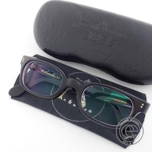 白山眼鏡 Tenderloinテンダーロインコラボ In The Wind 度入りレンズ メガネフレーム ブラック Automationghana