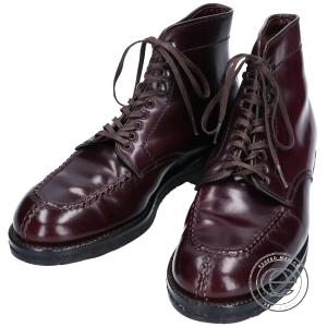 美品 Alden オールデン 4540h コードバン タンカーブーツ 8d バーガンディ メンズ Automationghana Com