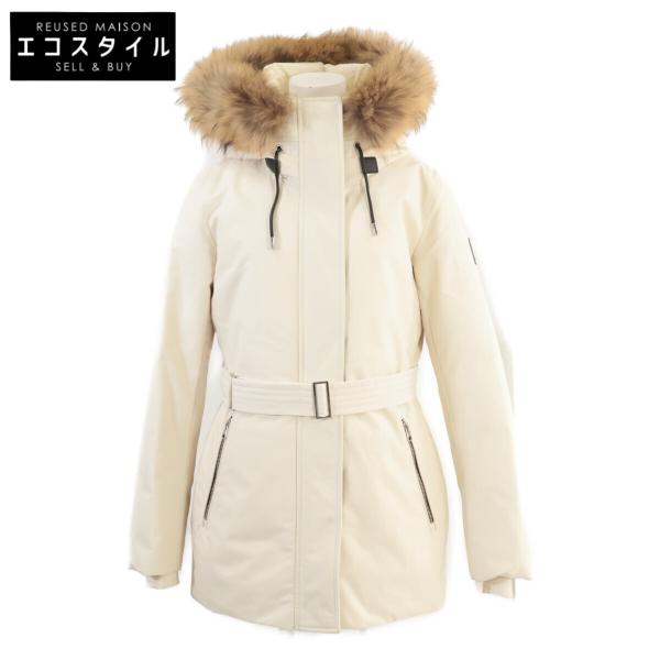 Mackage マッカージュ JENI-F ジェイエフ ベルト付 ファー/前立て付 フーディダウン ...