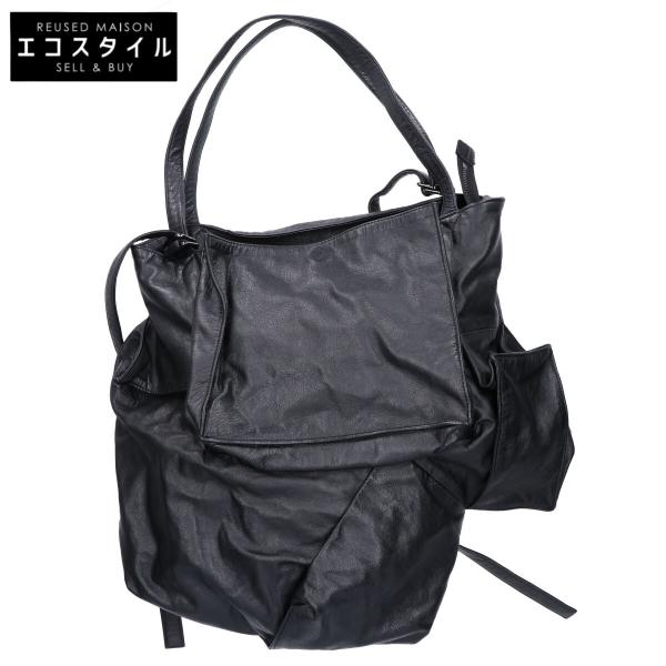 美品/24AW discord ディスコード DO-I40-791 Cubic tote レザー ト...