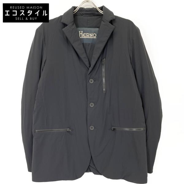 HERNO ヘルノ GA0079U-19119S ダウンジャケット ブラック 50 ジャケット ナイ...