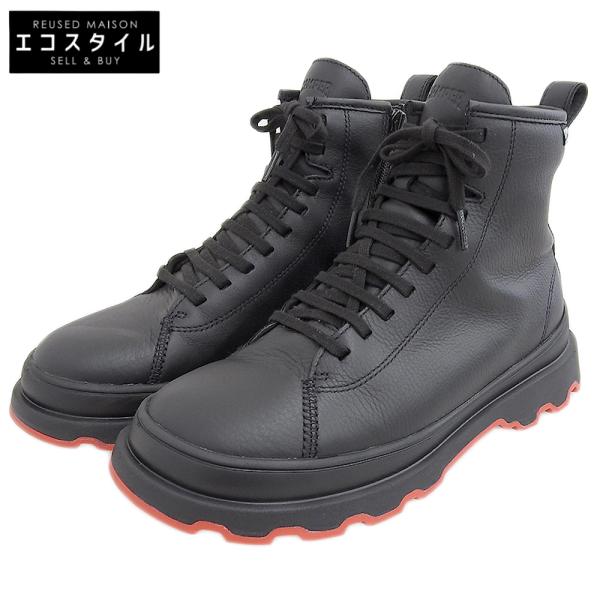 美品 CAMPER カンペール ブルートゥスプラス アンクルブーツ レディース ブラック 39 K4...