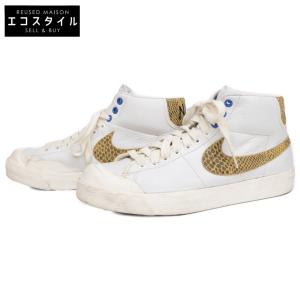 /30周年記念 NIKE ナイキ 408577-100 ALL COURT MID STUSSY オール コート ミッド ステューシー スニーカー シューズ US9.5
