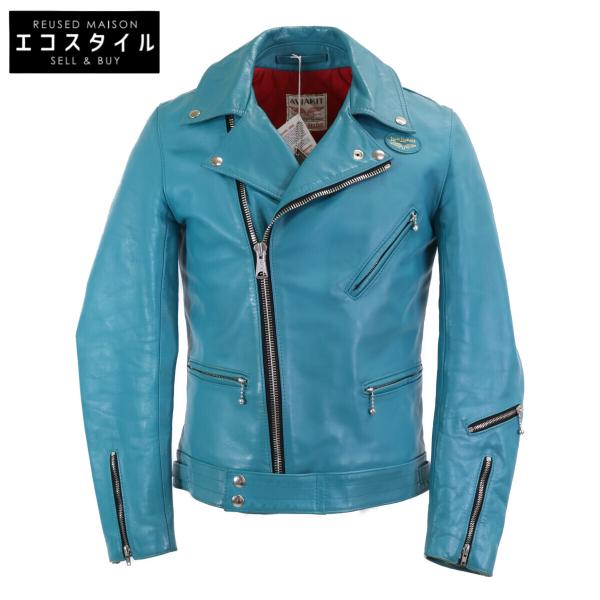 Lewis Leathers ルイスレザー 441Tサイクロン ホースハイド タイトフィット ダブル...