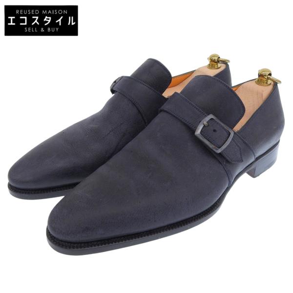 Stefano Bemer ステファノベーメル VUDU WAXY シングルモンク レザー シューズ...