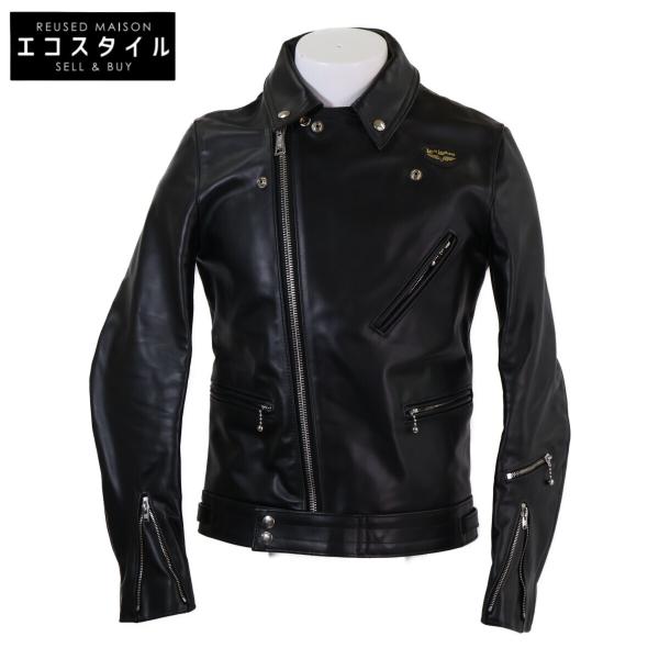 美品   Lewis Leathers ルイスレザー 441T サイクロン カウハイド タイトフィッ...