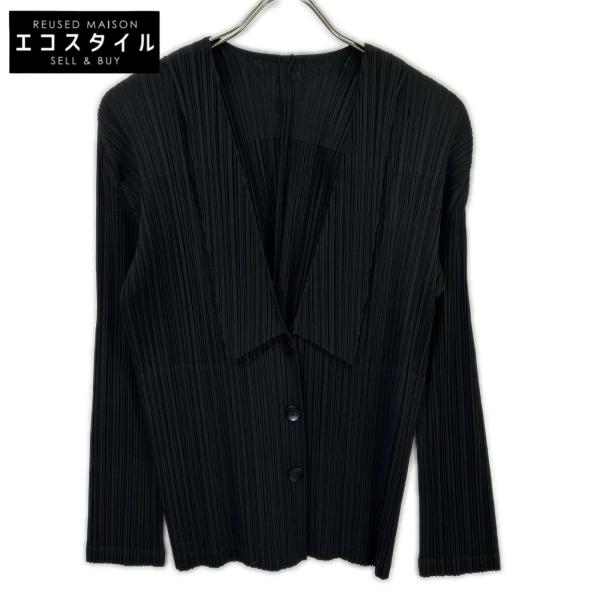 PLEATS PLEASE プリーツプリーズ ブラック PP93-JD205 プリーツジャケット 3...