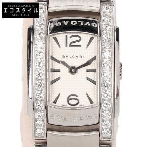新品仕上げ済み BVLGARI ブルガリ AA26C6SDS Ashoma D アショーマ ダイヤモンド クオーツ 腕時計 レディース