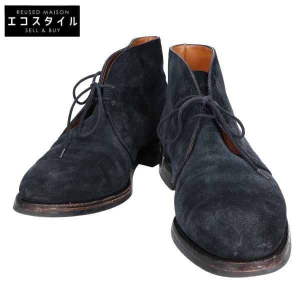 JOHN LOBB ジョンロブ KENT ケント 8695ラスト スエード チャッカブーツ 7 1/...