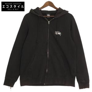 STUSSY ステューシー ブラック バックロゴ...の商品画像