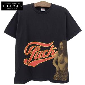 Supreme シュプリーム ×hysteric 24FW HG Fuck Tシャツ トップス メンズ ブラック L
