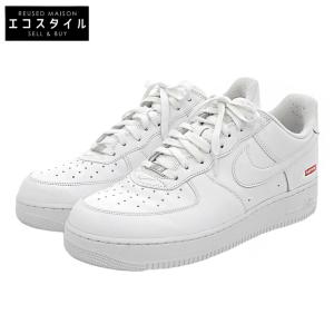 NIKE ナイキ ×SUPREME エアフォース1 ロー スニーカー シューズ メンズ 白 ホワイト 31cm CU9225 100