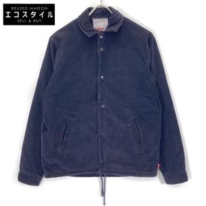 Supreme シュプリーム 11AW Corduroy Coaches Jacket ネイビー S ジャケット メンズ 中古