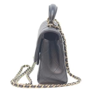 CHANEL シャネル AS2431 黒 ゴー...の詳細画像3