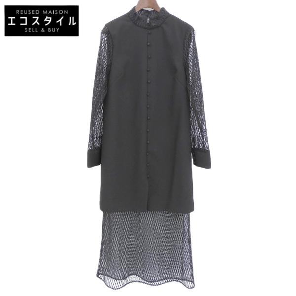 新品同様 AMERI アメリ MELON SLEEVE STRAIGHT DRESS ワンピース レ...