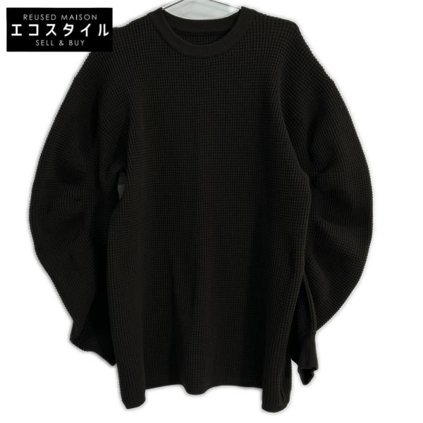 AMERI アメリ 01320190500 ブラウン CIRCLE SILHOUETTE KNIT ...