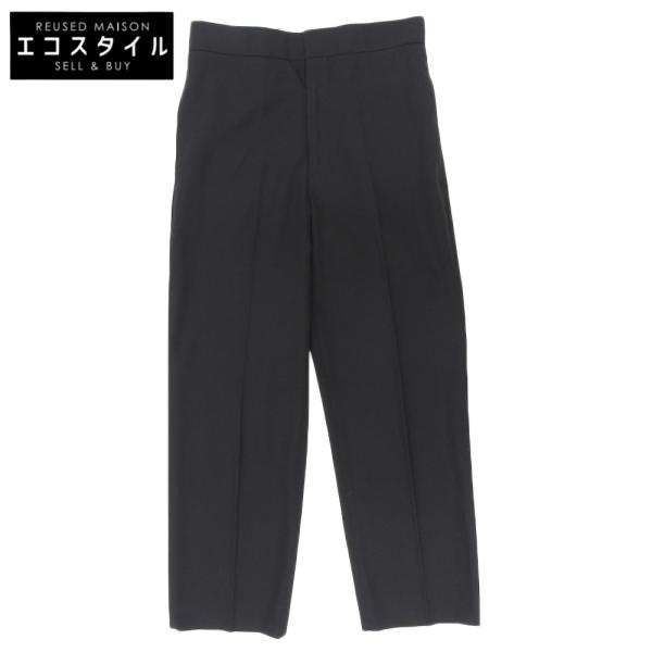 BLAMINK ブラミンク コットン センタープレス スラックス ボトムス レディース ブラック 3...