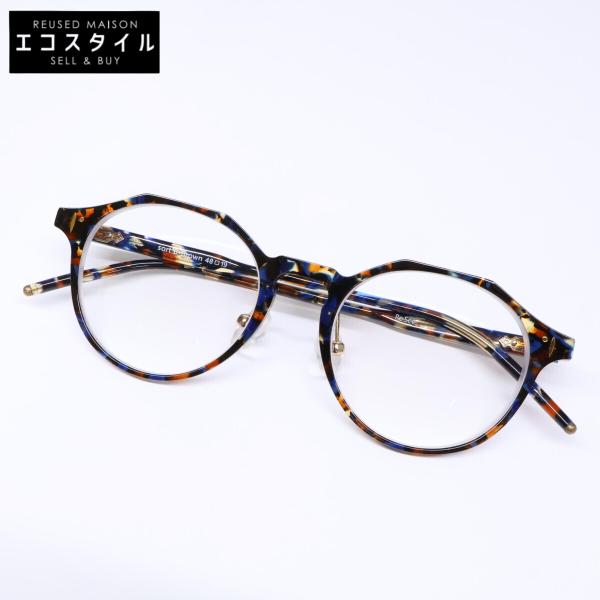 美品 Re:See リシー sort/B-Brown 度入りレンズ クラウンパント ボストンシェイプ...