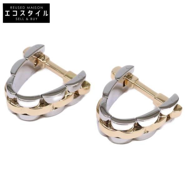 美品 Cartier カルティエ 750YG×SS 18K ステンレススチール マイヨンパンテール ...