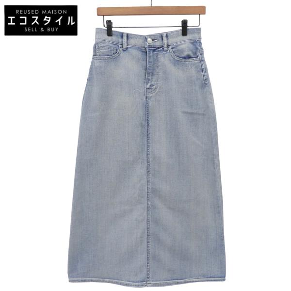 JIYUKU ジユウク BLUE ウスカルデニム Aライン スカート レディース ブルー 38 25...